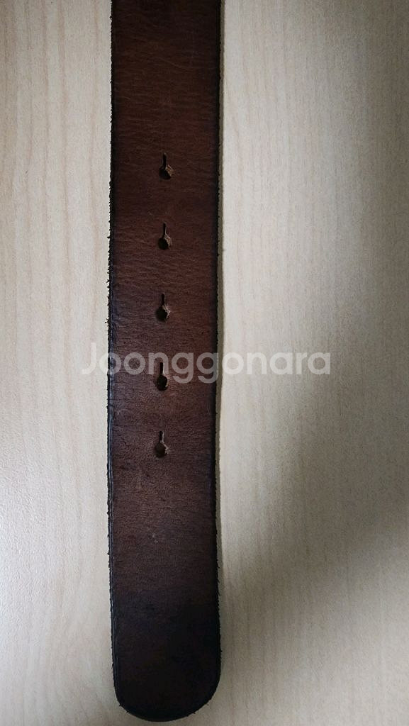 미국 게스 통가죽 찡 벨트--4