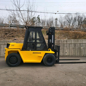 중고지게차 두산 LD50 (무) 디젤 5톤 지게차