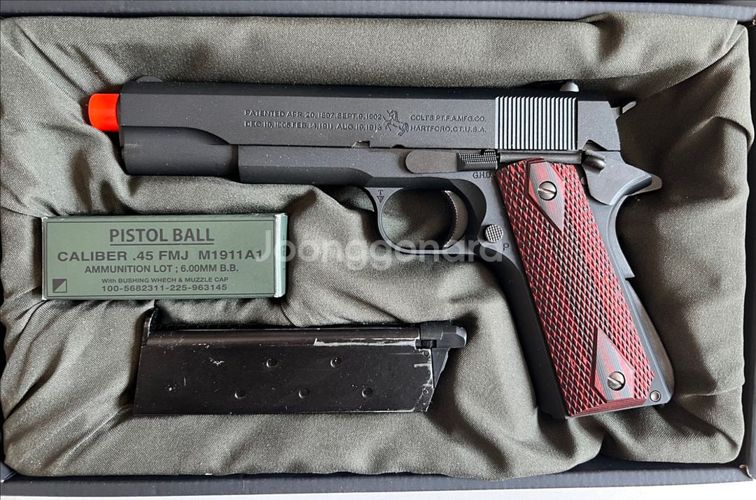 마_루이 M1911+가더 풀메탈 판매합니다.--1