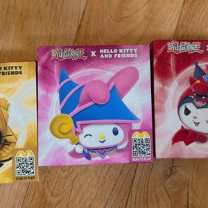 해피밀 산리오 유희왕 초코캣 마이멜로디 쿠로미 판매