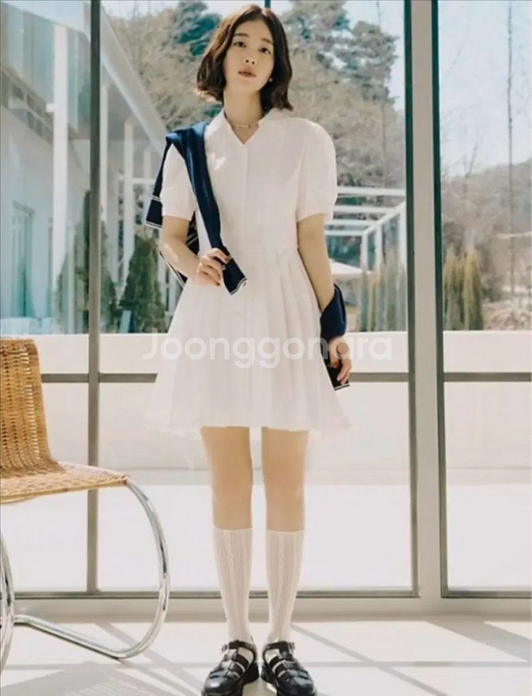 마리끌레르 핀턱 플리츠 원피스(MODBOP15M5)--0