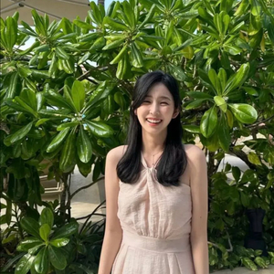 클루이가넷 연핑크 홀터넥 맥시 롱원피스