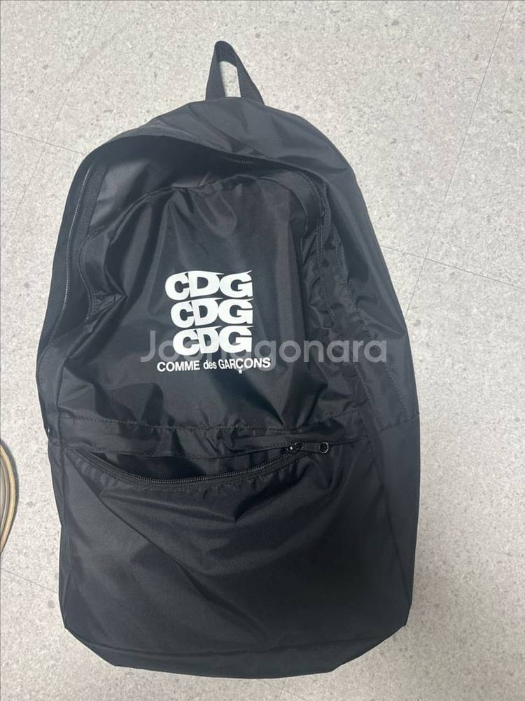 1회착용) CDG 꼼데가르송 백팩--1
