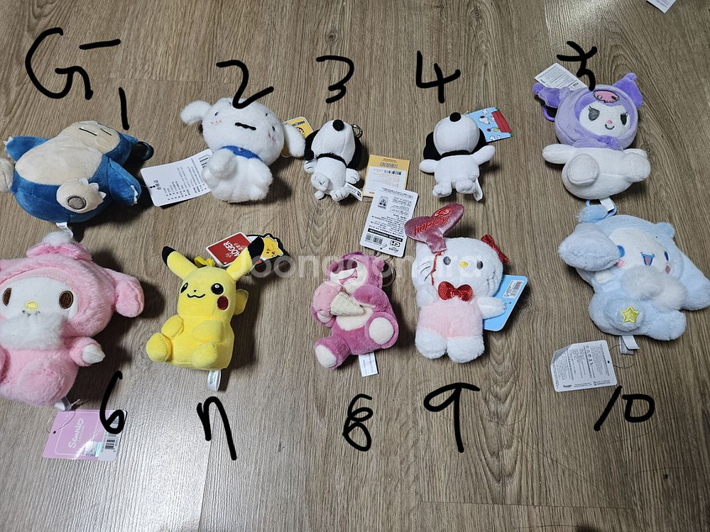 키링인형 처분종류많아요!!!덤증정!!!--2