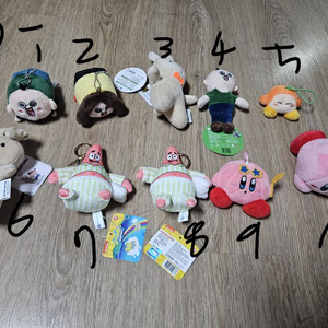 키링인형 처분종류많아요!!!덤증정!!!