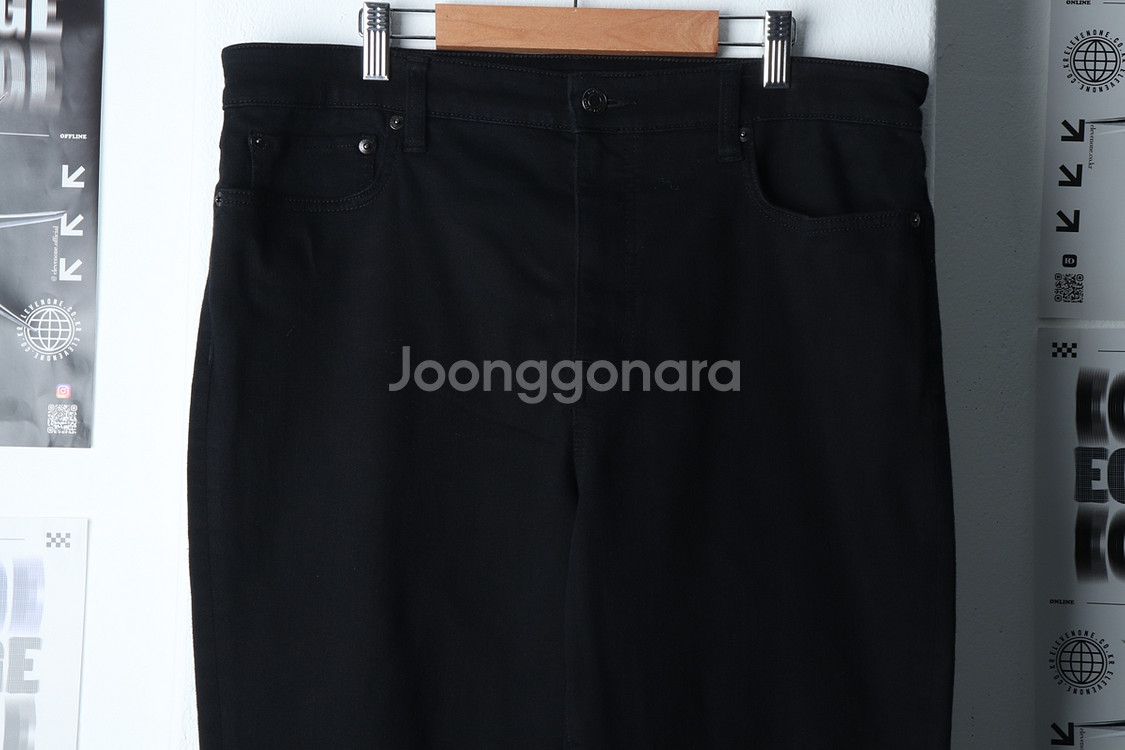 (XL) 폴로 랄프로렌 청바지 데님 작은이염 블랙--7