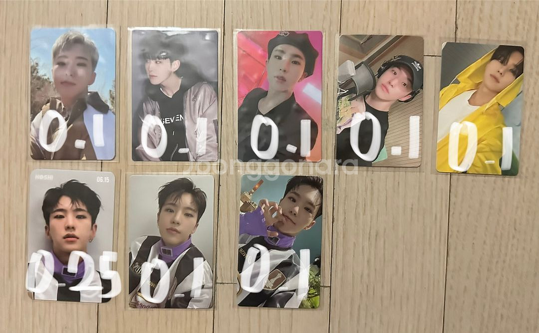 세븐틴 포카 판매합니다--5