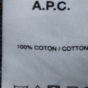 (XL) APC 아페쎄 청바지 데님 빅사이즈 올드스쿨