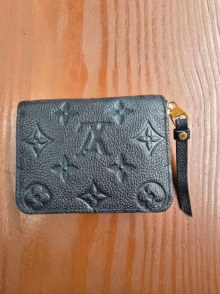 대구직거래)루이비통지피코인퍼스블랙앙프렝뜨지퍼동전지갑