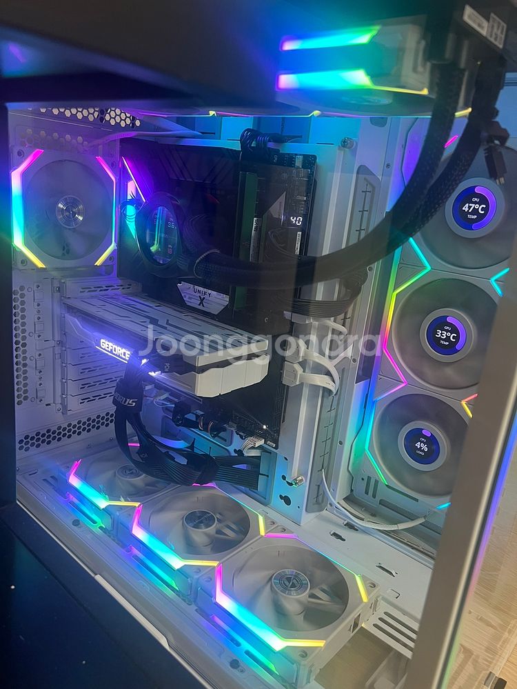 285k msi 890 unify-x 반본체 각개가능--4
