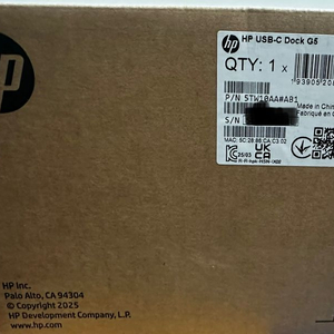 HP USB-C 도크 G5 미개봉