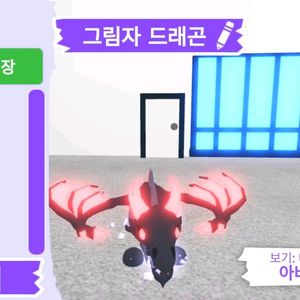 입양하세요 펫 메가네온 그림자 드래곤(쉐드)(메쉐)판매