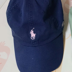 폴로 핑크 포니 볼캡
