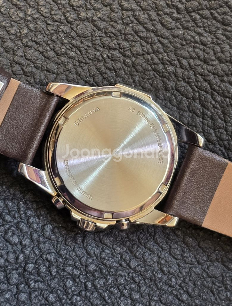 BULOVA 크로노그래프 실버시계 63B70쿼츠시계분양--2