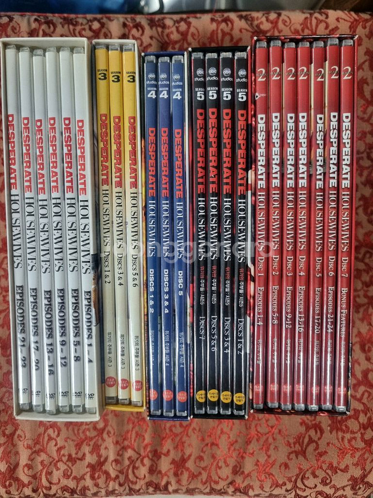 위기의 주부들DVD 시즌1-5일괄(6만5천원)--1