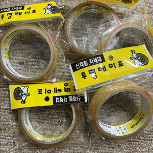 투명테이프 25mm*20m / 5개일괄