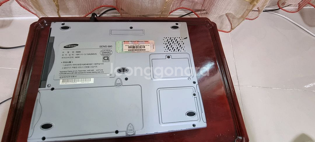 삼성 노트북 sens680 엿날 컴퓨터--5