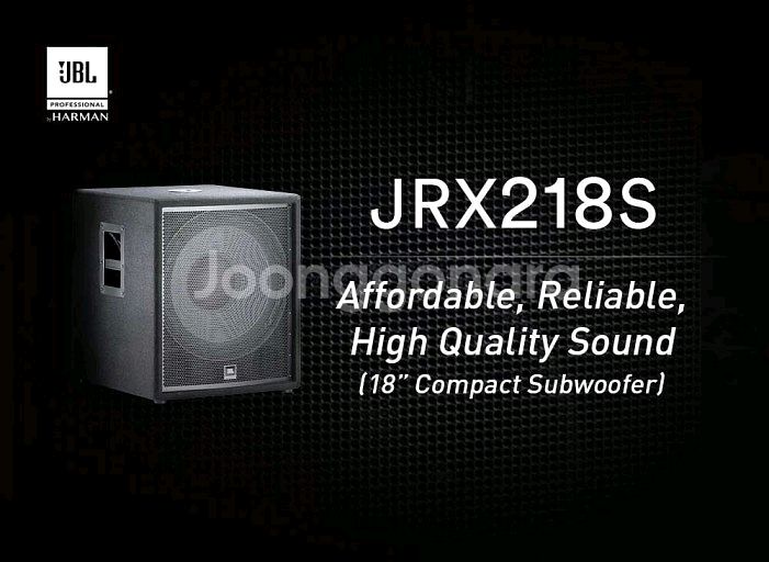 jbl jrx218s 18인치싱글우퍼스피커 판매--2