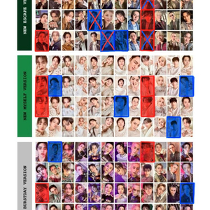 세븐틴 정규 5집 happy burstday 포카 교환