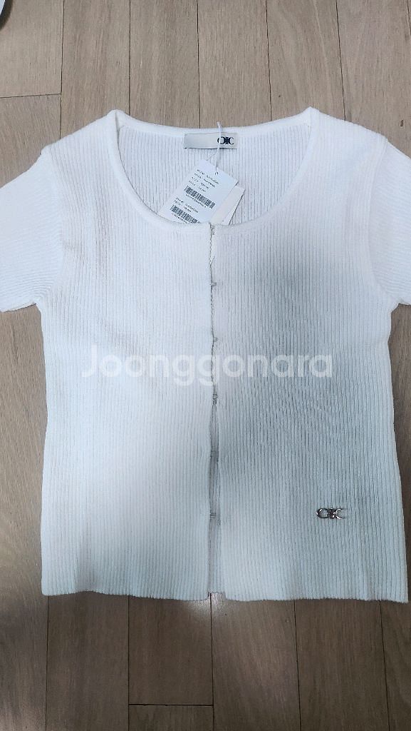 OIC 반팔 가디건 새상품--2