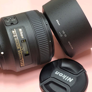 니콘 85mm 1:1.8G 신동품
