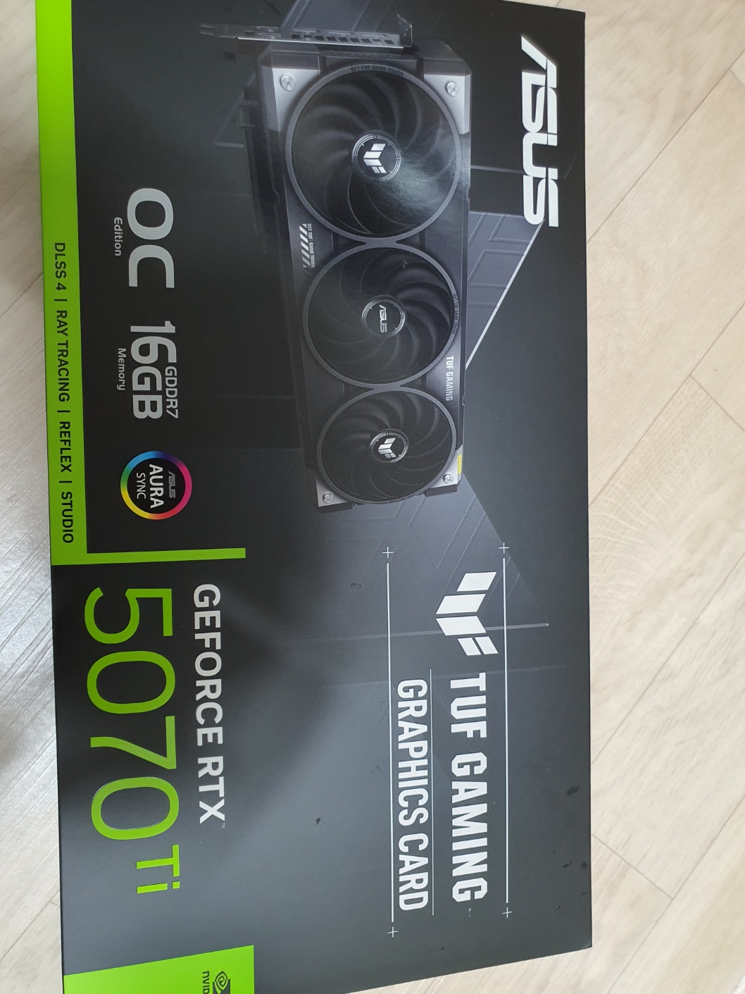 미개봉 ASUS TUF RTX 5070 TI 팝니다