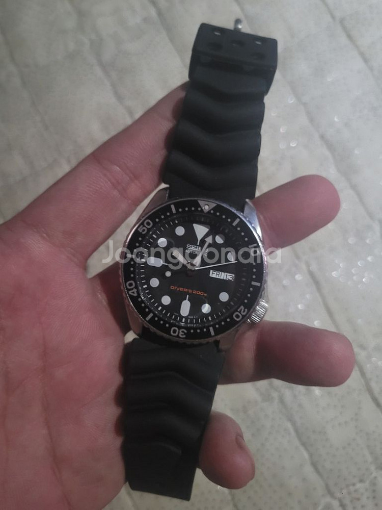 세이코 SKX007 다이버 200m방수 오토매틱 워치--5