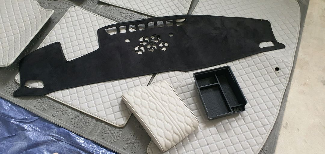 팰리세이드 7인승 트렁크매트, 다시방커버, 암쿠션, 콘 이미지