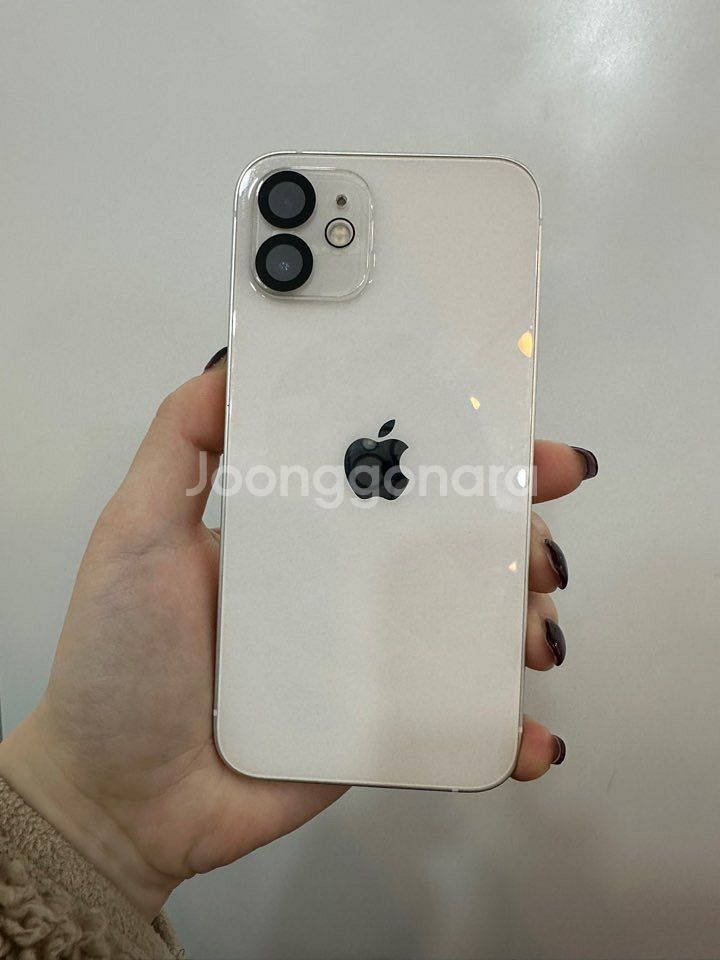 A급)아이폰12 화이트 64GB/82% H576--6