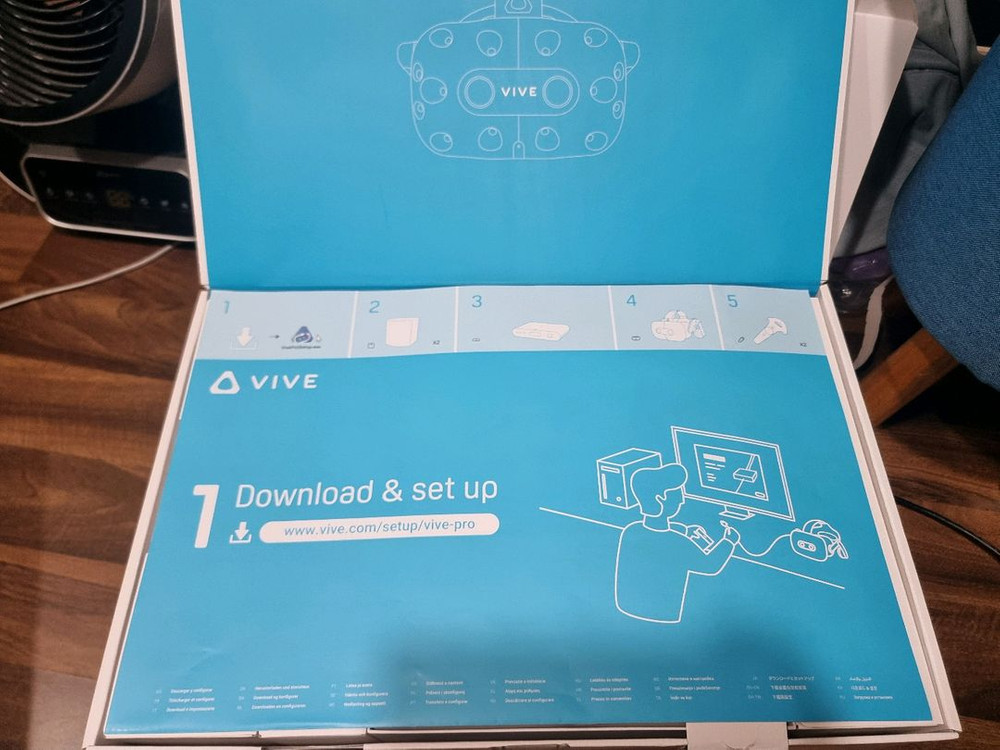 바이브 프로 풀킷 거의 새상품 풀박스 vive pro--6
