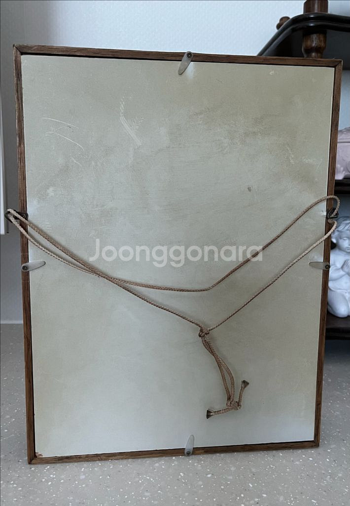영국 빈티지 입체 플라워 액자 (벽걸이스탠딩 겸용)--3