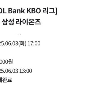 6/3 SSG vs 삼성 4층 스카이뷰석 417블럭 B