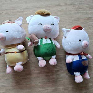 아기돼지삼형제 인형 일괄