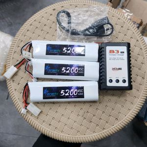 Teranty 5200mAh 배터리3개 충전기1개세트