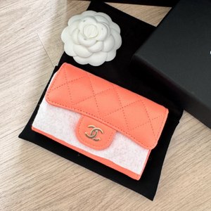 샤넬 클래식 똑딱이 카드 지갑