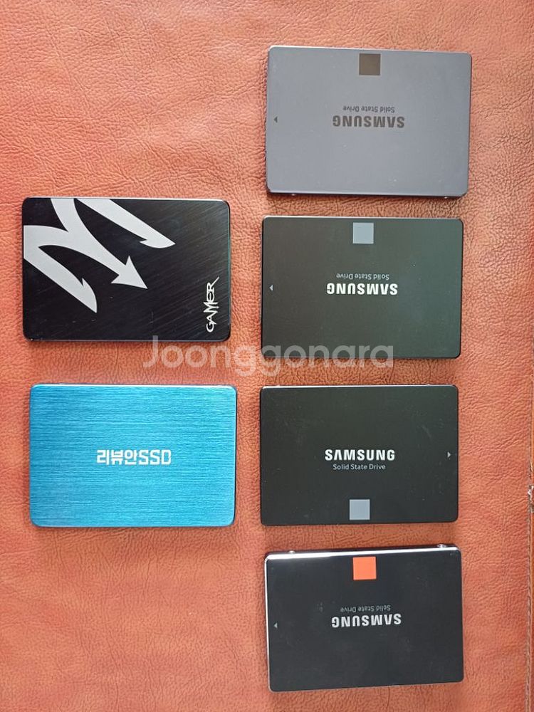 ssd 512gb +500gb+250gb 3개+240g--1