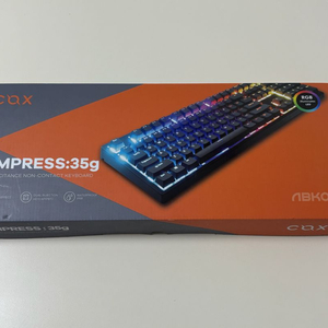 COX EMPRESS 35g 정전용량 무접점 키보드