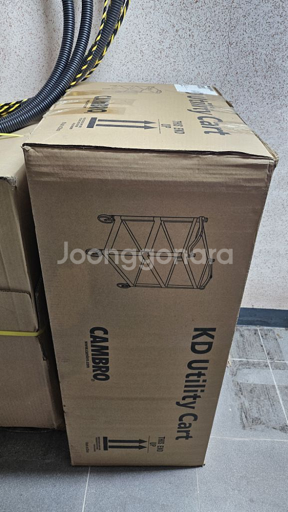 음식점 고급 3단 서비스카트 새제품--0