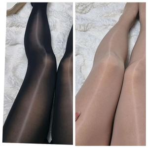 중고 유광 여성 팬티 스타킹 커피 살색 블랙 흰색