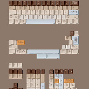 FBB Otter Coffee 키보드 키캡