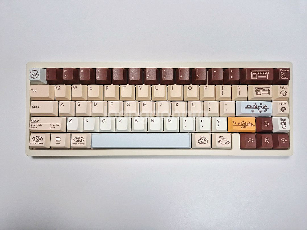 FBB Otter Coffee 키보드 키캡--1