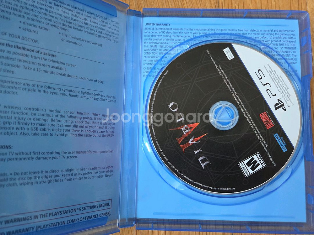 (무료배송) ps5 플스5 디아블로4--2