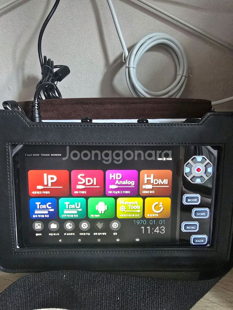 씨아이즈 IP카메라 점검용모니터--1