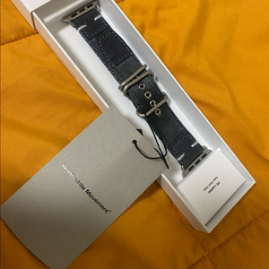 월스와일무브먼트 애플워치 스트랩 42mm 실버그레이