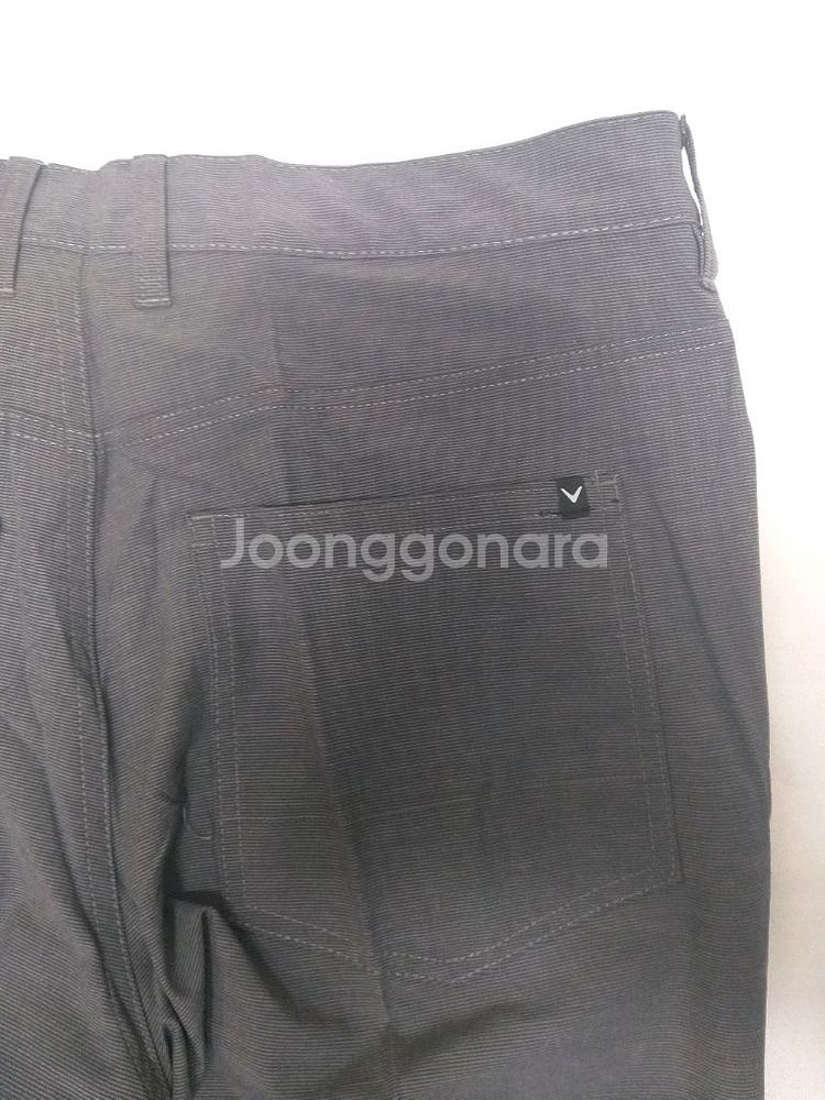 캘러웨이 정품 남성용 5 포켓 골프 바지 32인치 1장--3