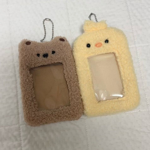 아트박스 곰돌이 병아리 포카홀더 포카 통 보관함 케이스