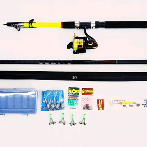 원투대3m+민장대+릴+테클박스,소품세트