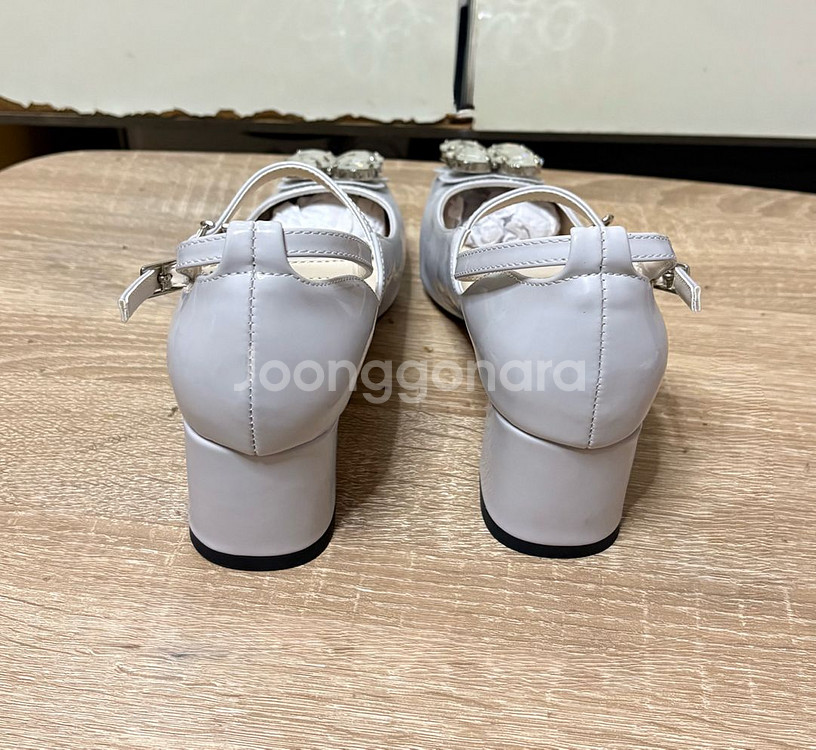 큐빅 메리제인 미들힐 230--2