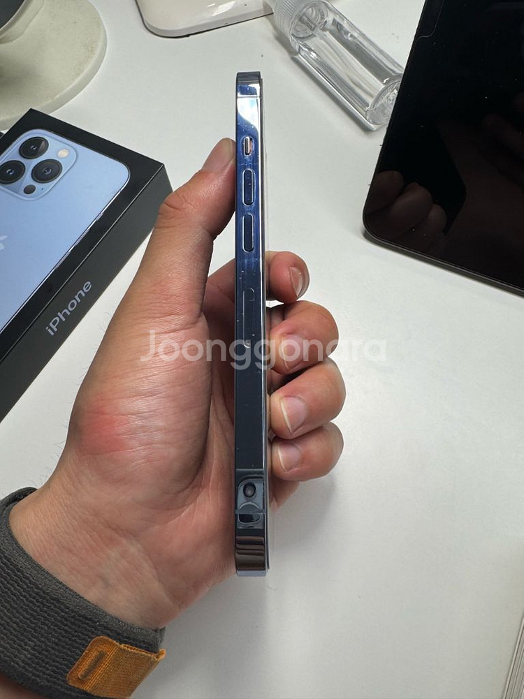 아이폰 13pro 씨에라블루 256gb--3