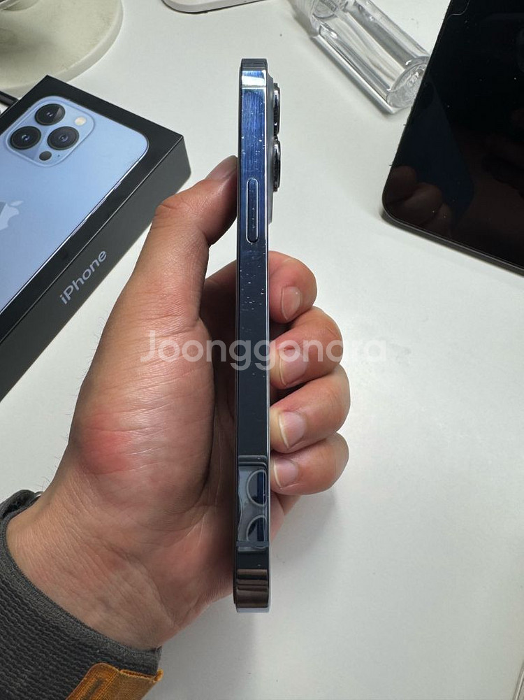 아이폰 13pro 씨에라블루 256gb--4